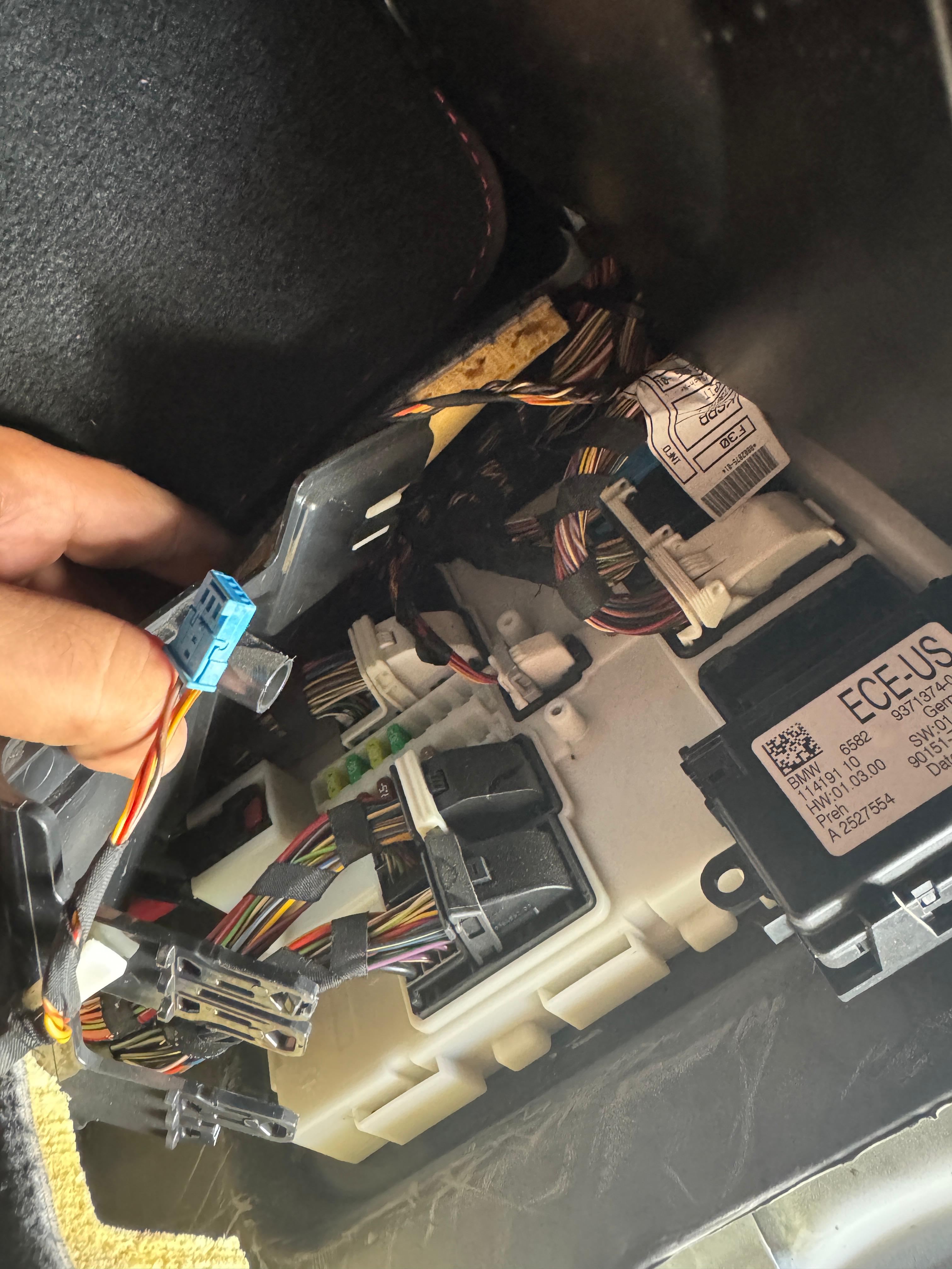BMW key programming with specialist equipment