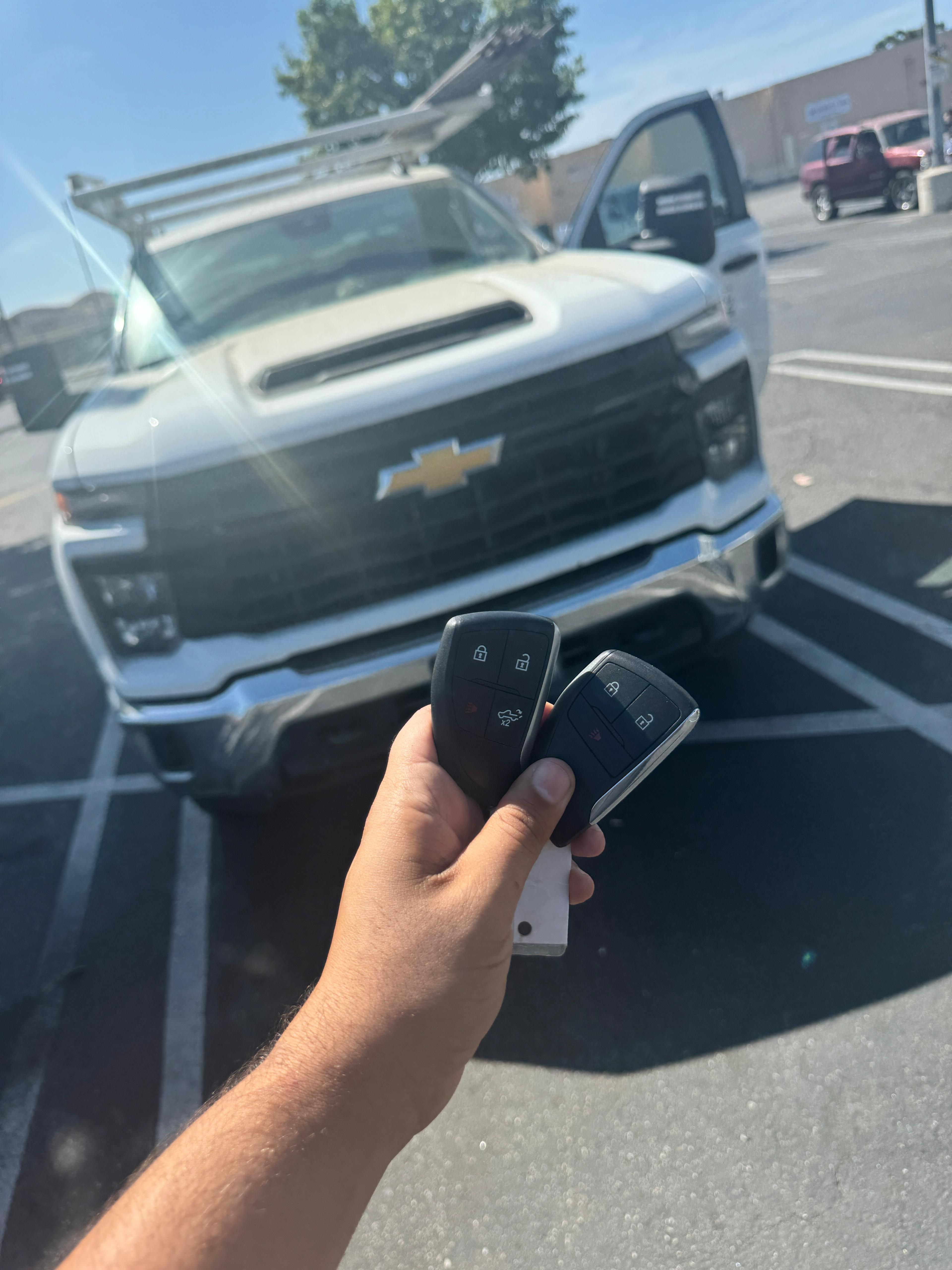 Chevy Silverado key replacement